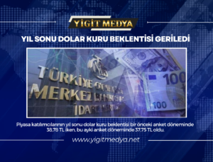 YIL SONU DOLAR KURU BEKLENTİSİ GERİLEDİ