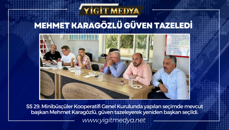 MEHMET KARAGÖZLÜ GÜVEN TAZELEDİ