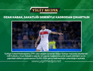 OZAN KABAK, SAKATLIĞI SEBEBİYLE KADRODAN ÇIKARTILDI