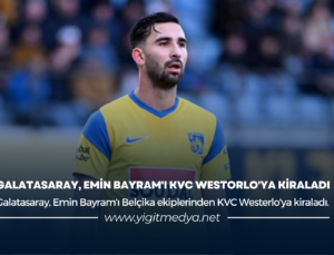 GALATASARAY, EMİN BAYRAM’I KVC WESTORLO’YA KİRALADI