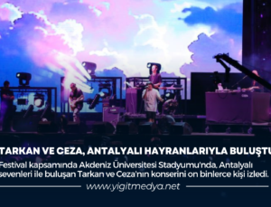 TARKAN VE CEZA, ANTALYALI HAYRANLARIYLA BULUŞTU