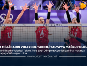 A MİLLİ KADIN VOLEYBOL TAKIMI, İTALYA’YA MAĞLUP OLDU