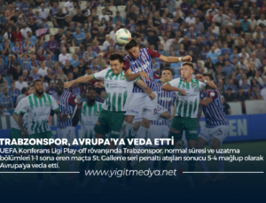 TRABZONSPOR, AVRUPA’YA VEDA ETTİ