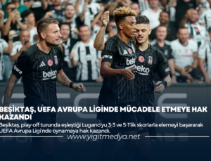 BEŞİKTAŞ, UEFA AVRUPA LİGİNDE MÜCADELE ETMEYE HAK KAZANDI