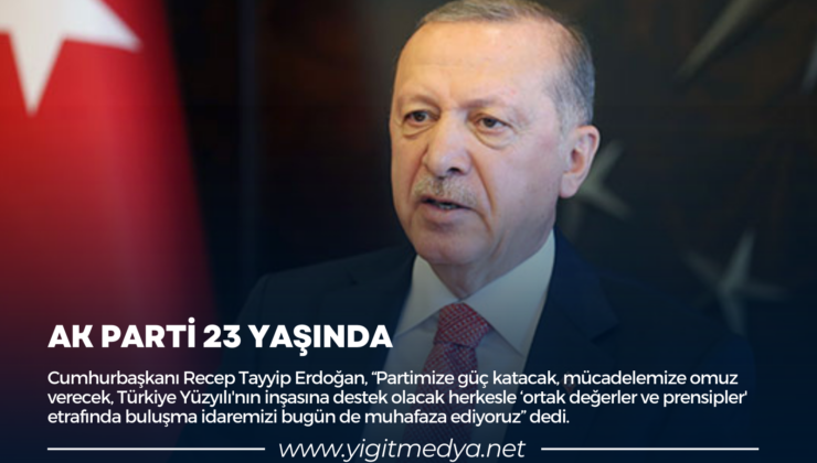 AK PARTİ 23 YAŞINDA