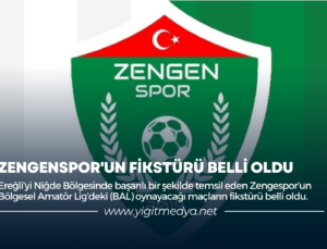 ZENGENSPOR’UN FİKSTÜRÜ BELLİ OLDU