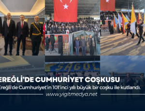 EREĞLİ’DE CUMHURİYET COŞKUSU