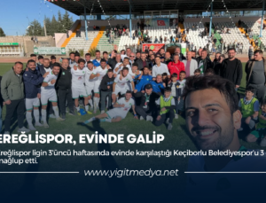 EREĞLİSPOR, EVİNDE GALİP