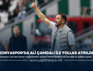 KONYASPOR’DA ALİ ÇAMDALI İLE YOLLAR AYRILDI