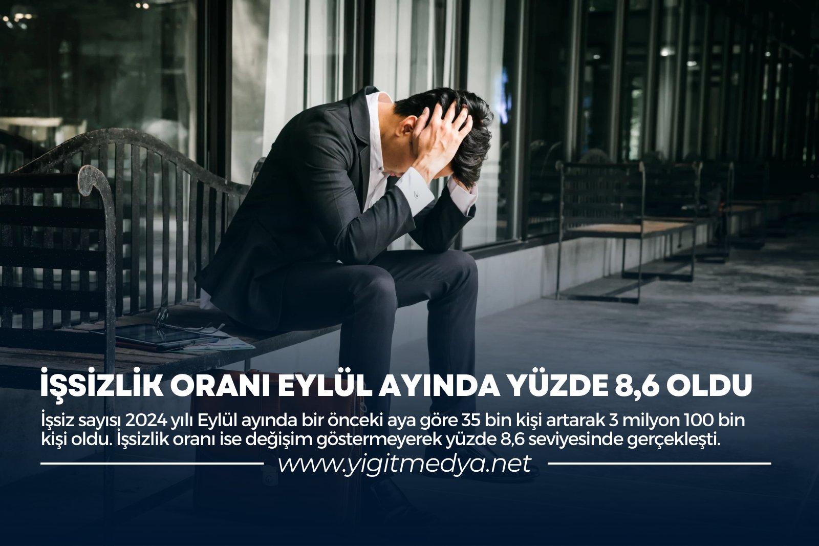 İŞSİZLİK ORANI EYLÜL AYINDA YÜZDE 8,6 OLDU