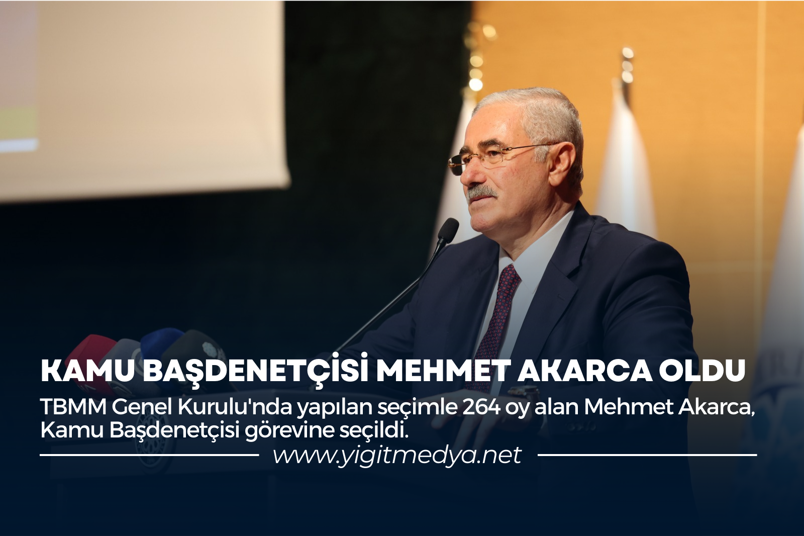 KAMU BAŞDENETÇİSİ MEHMET AKARCA OLDU