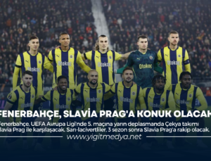 FENERBAHÇE, SLAVİA PRAG’A KONUK OLACAK