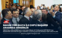 BAKAN YERLİKAYA İLE CHP’Lİ BAŞARIR ARASINDA GERGİNLİK