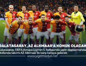 GALATASARAY, AZ ALKMAAR’A KONUK OLACAK