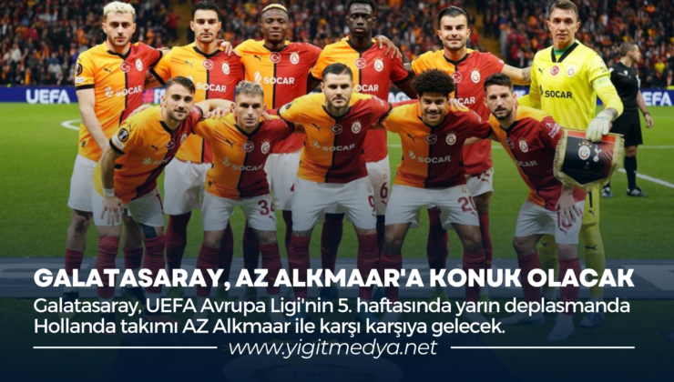 GALATASARAY, AZ ALKMAAR’A KONUK OLACAK