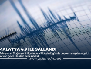 MALATYA 4.9 İLE SALLANDI