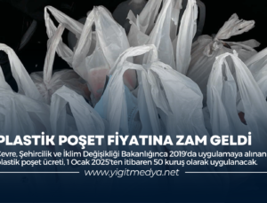 PLASTİK POŞET FİYATINA ZAM GELDİ