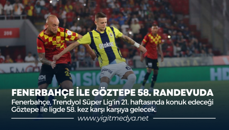 FENERBAHÇE İLE GÖZTEPE 58. RANDEVUDA