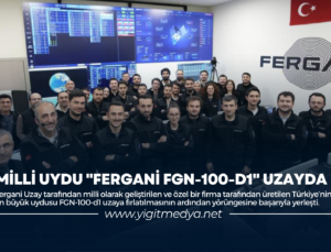 MİLLİ UYDU “FERGANİ FGN-100-D1” UZAYDA