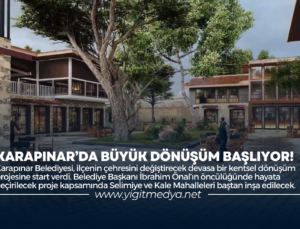 KARAPINAR’DA BÜYÜK DÖNÜŞÜM BAŞLIYOR!